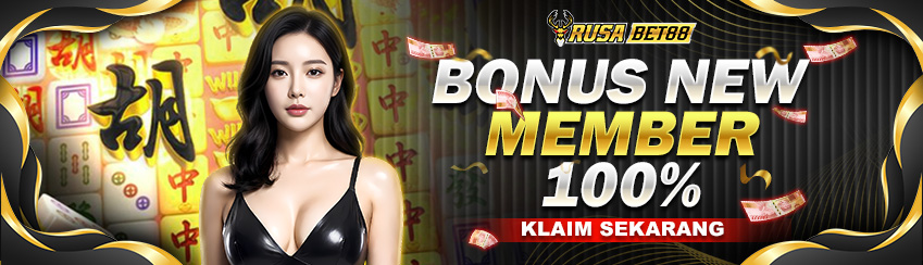 BONUS NEW MEMBER 100%