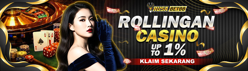BONUS ROLLINGAN CASINO 1%